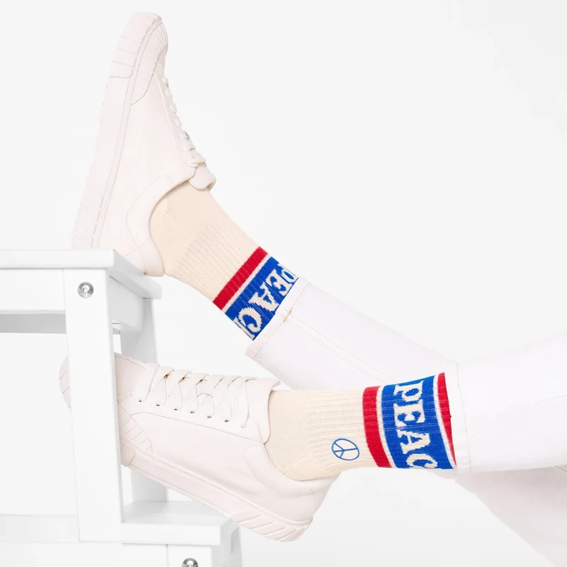Tennissocken Love Peace