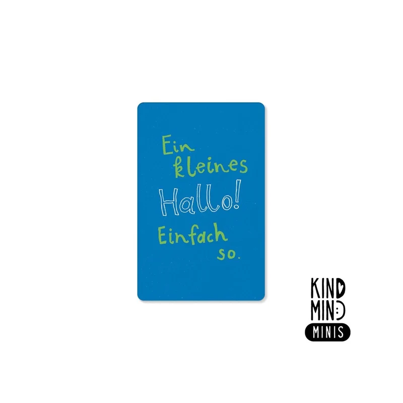 Neon Kind Mind Minis – "Ein kleines Hallo einfach so"