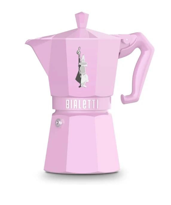 Bialetti Moka Exclusive rosa - verschiedene Größen