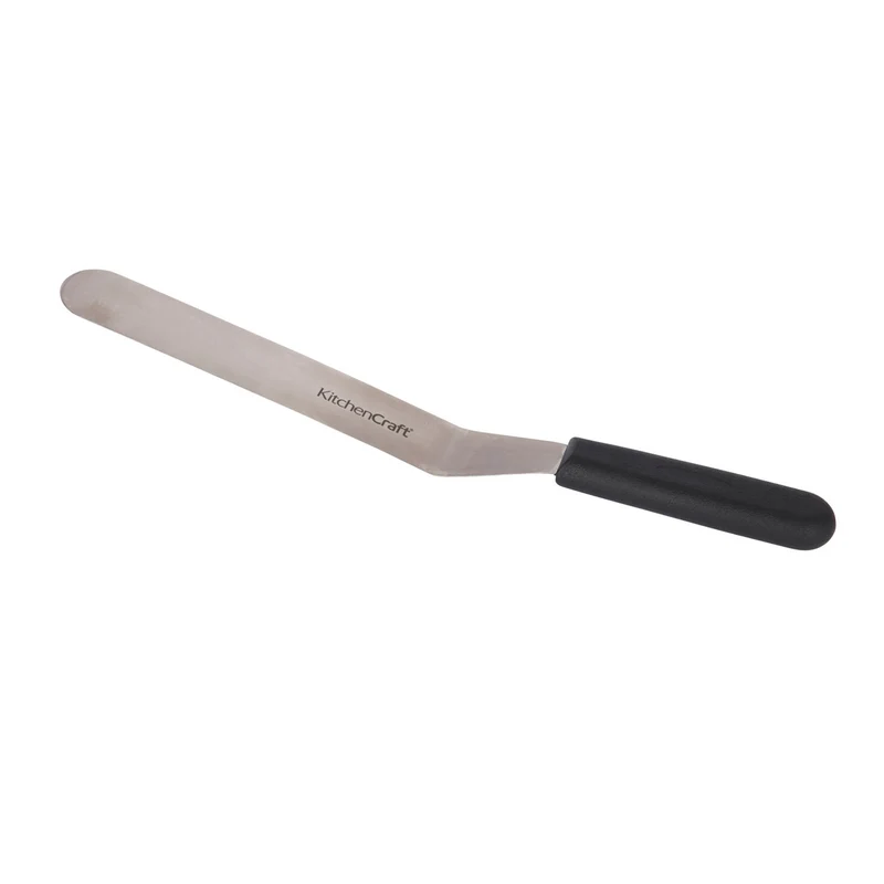 Palettenmesser mit gewinkelter Klinge, Edelstahl, 37 cm