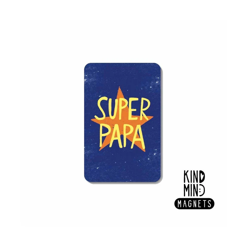 Kind Mind Magnet "Super Papa"