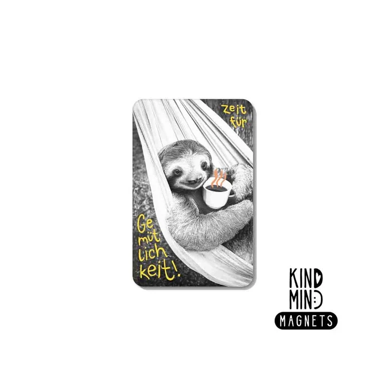 Kind Mind Magnet "Zeit für Gemütlichkeit"
