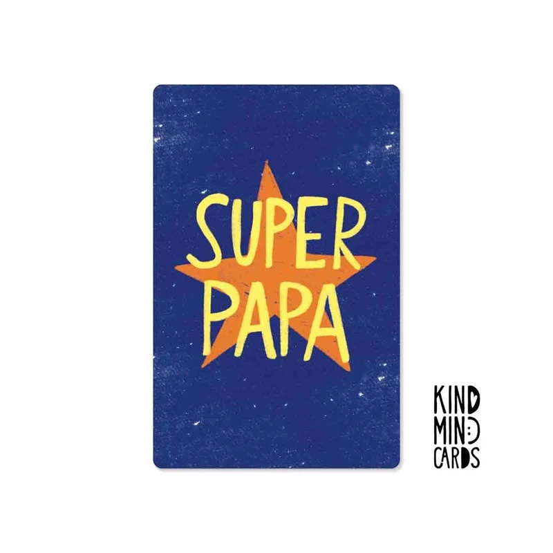 Kind Mind Card "Super Papa"