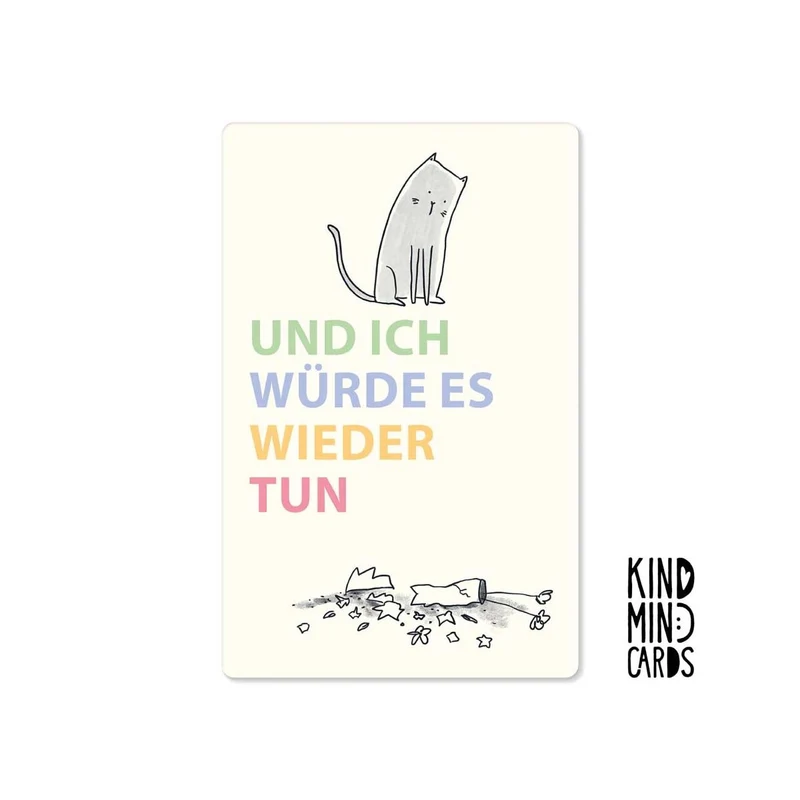 Kind Mind Card "Und ich würde es wieder tun"
