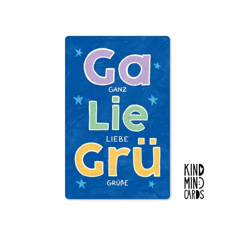 Kind Mind Card "Ga Lie Grü