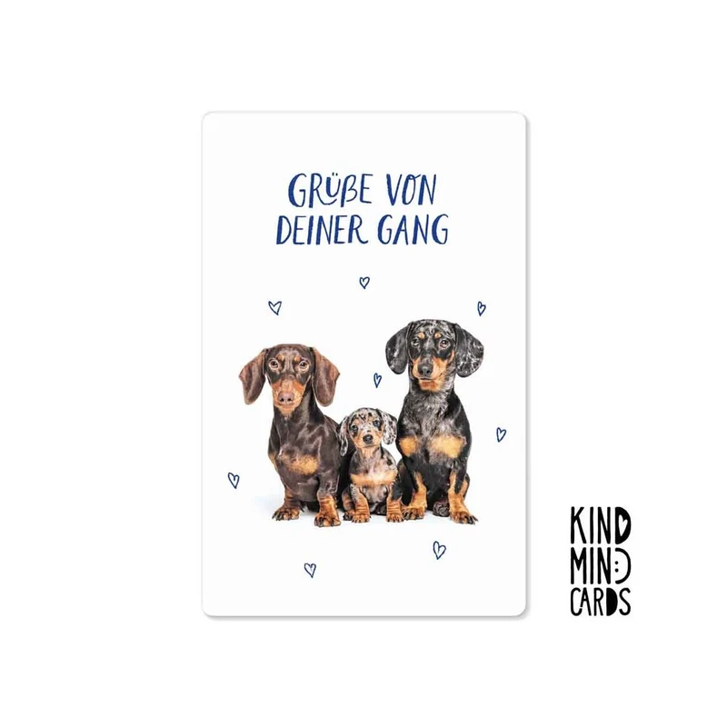 Kind Mind Card "Grüße von deiner Gang"
