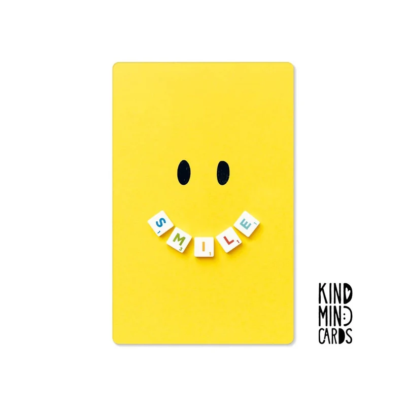 Kind Mind Card "Letter Smile"