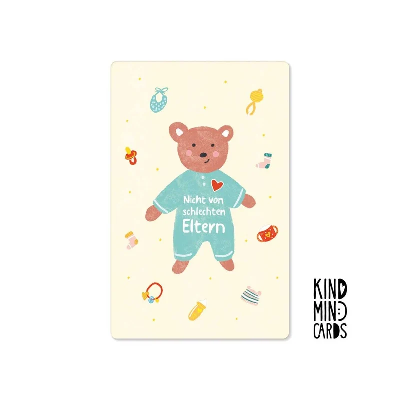 Kind Mind Card "Nicht von schlechten Eltern"