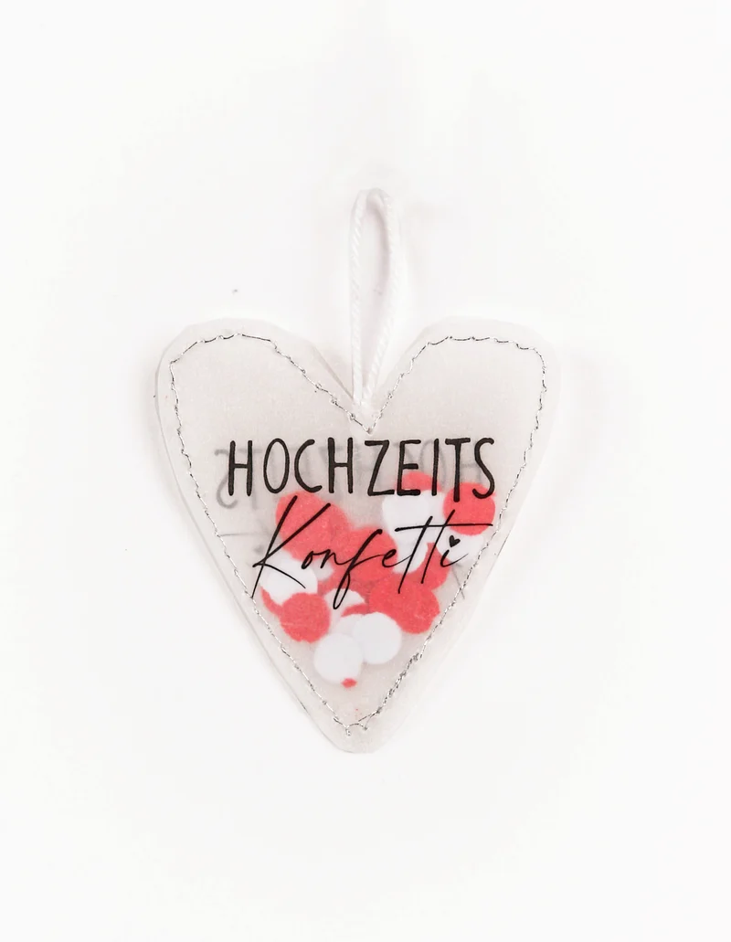 Neue Konfettiherzen