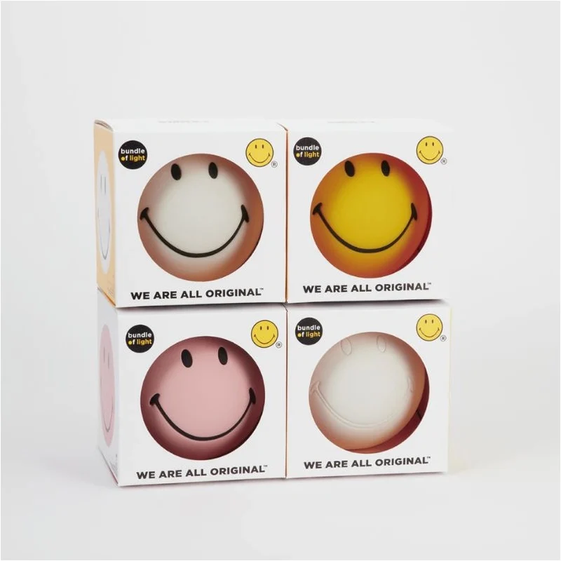 Bundle of Light - Smiley® schwarz/weiß