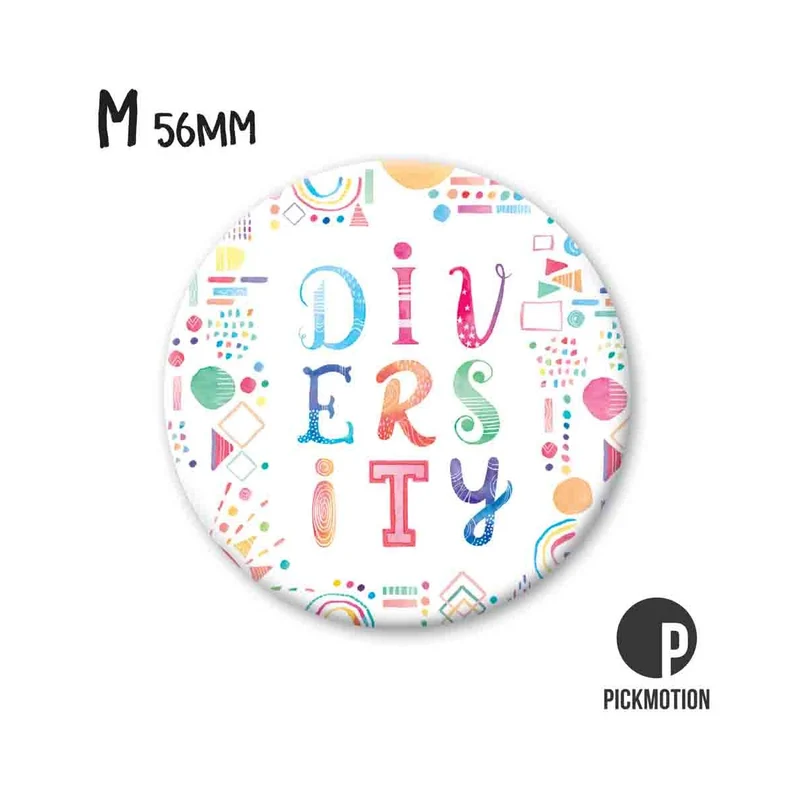 Magnet rund 56mm "Diversity“