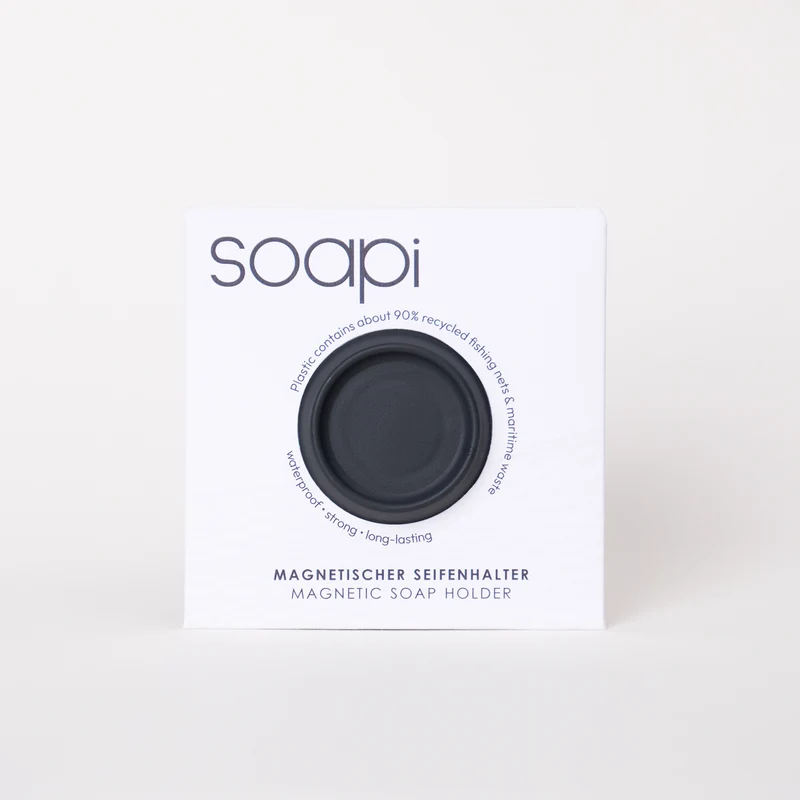 Soapi - magnetischer Seifenhalter -Dunkelgrau
