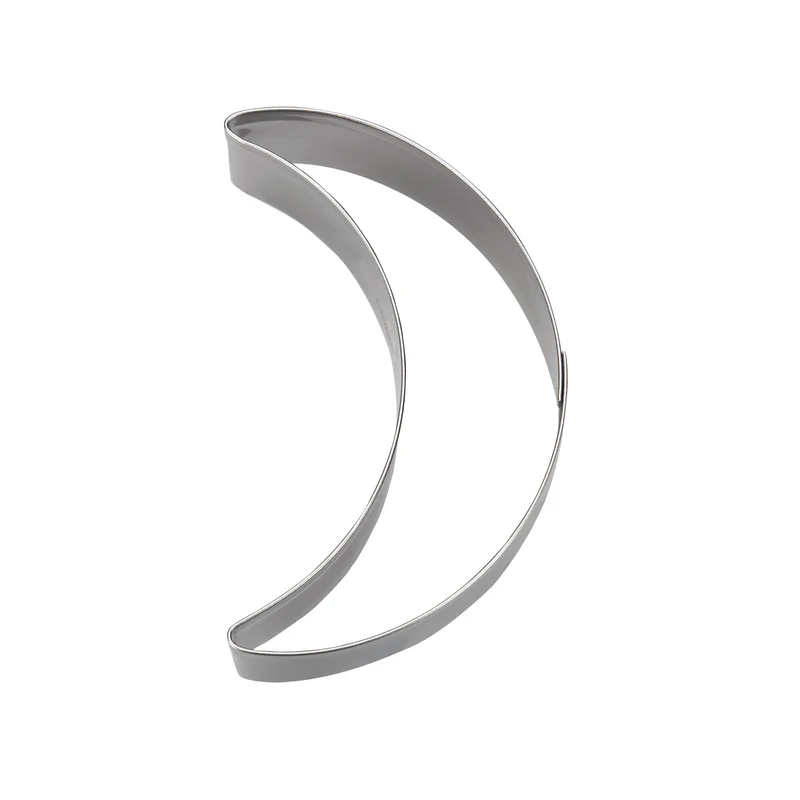 Ausstechform Halbmond, 7cm, Edelstahl