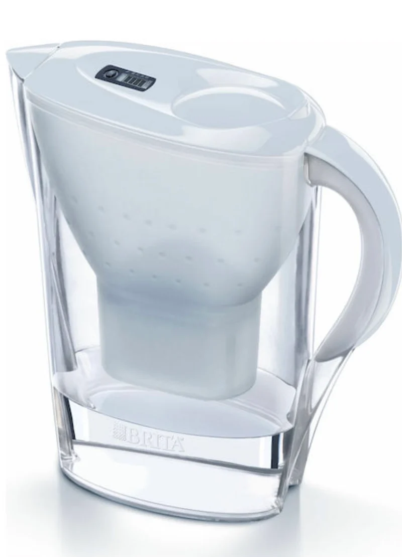 Brita, Wasserfilter-Kanne Marella, 2,4 Liter, 2 Filter inklusive, verschiedene Farben