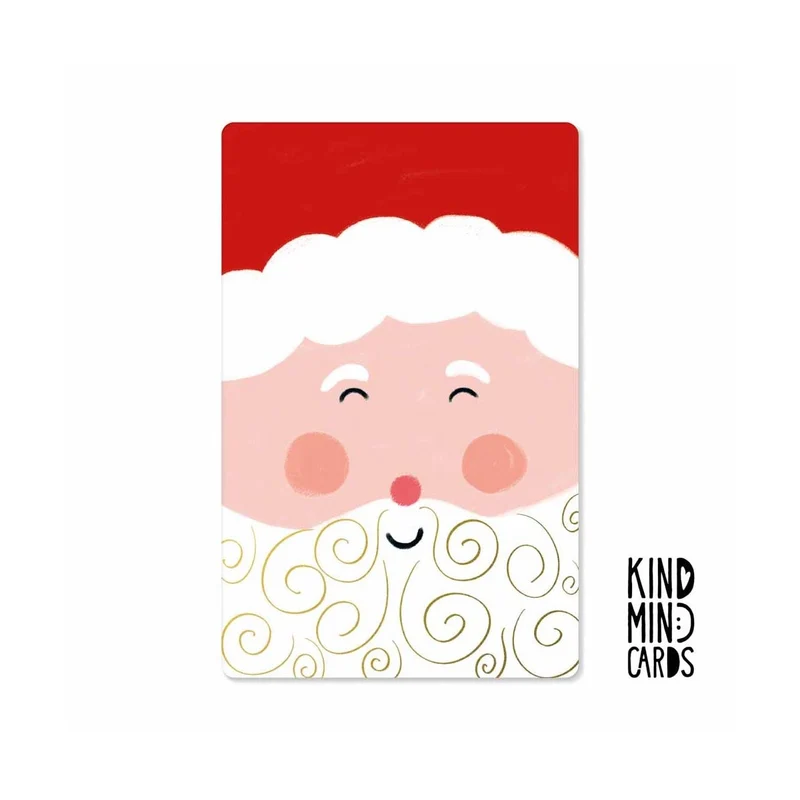 Kind Mind Card "Happy Santa"