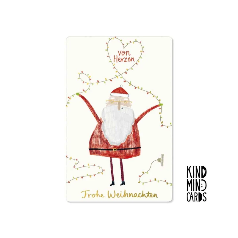 Kind Mind Card "Von Herzen Frohe Weihnachten"