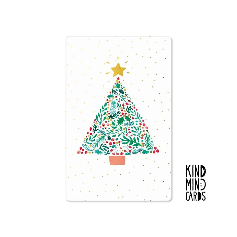 Kind Mind Card "Pattern tree"