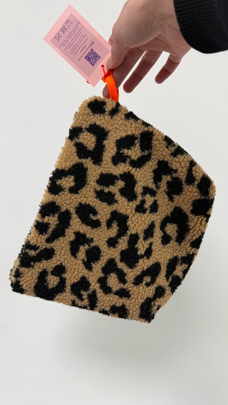LITTLE BAG - TEDDY LEO + NEON ORANGE