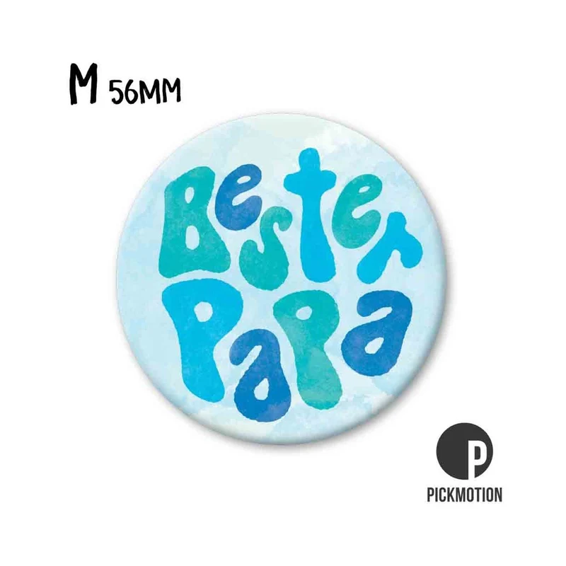Magnet rund 56mm "Bester Papa"