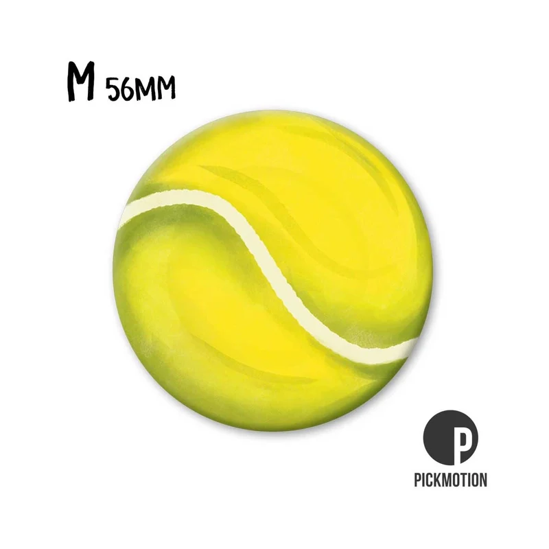 Magnet rund 56mm "Tennisball"