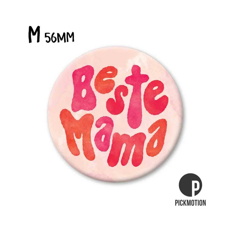 Magnet rund 56mm "Beste Mama"