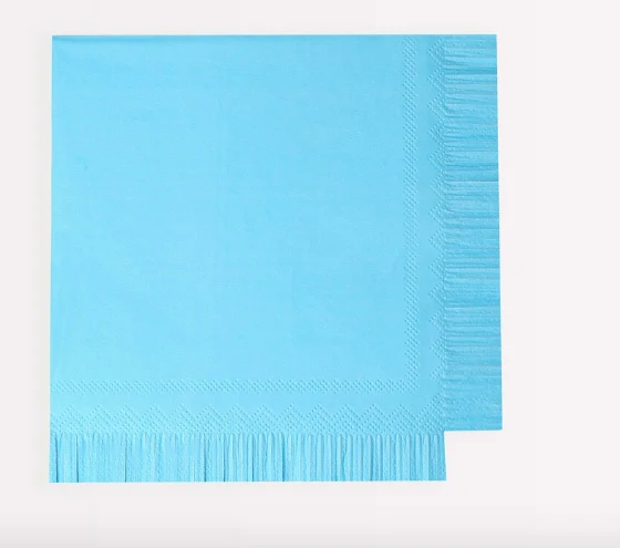 Meri Meri Papierservietten, verschiedene Farben, klein