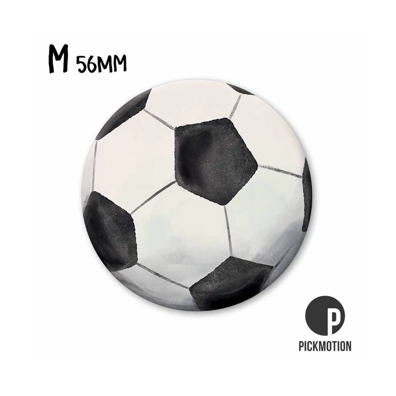 Magnet rund 56mm "Fussball"