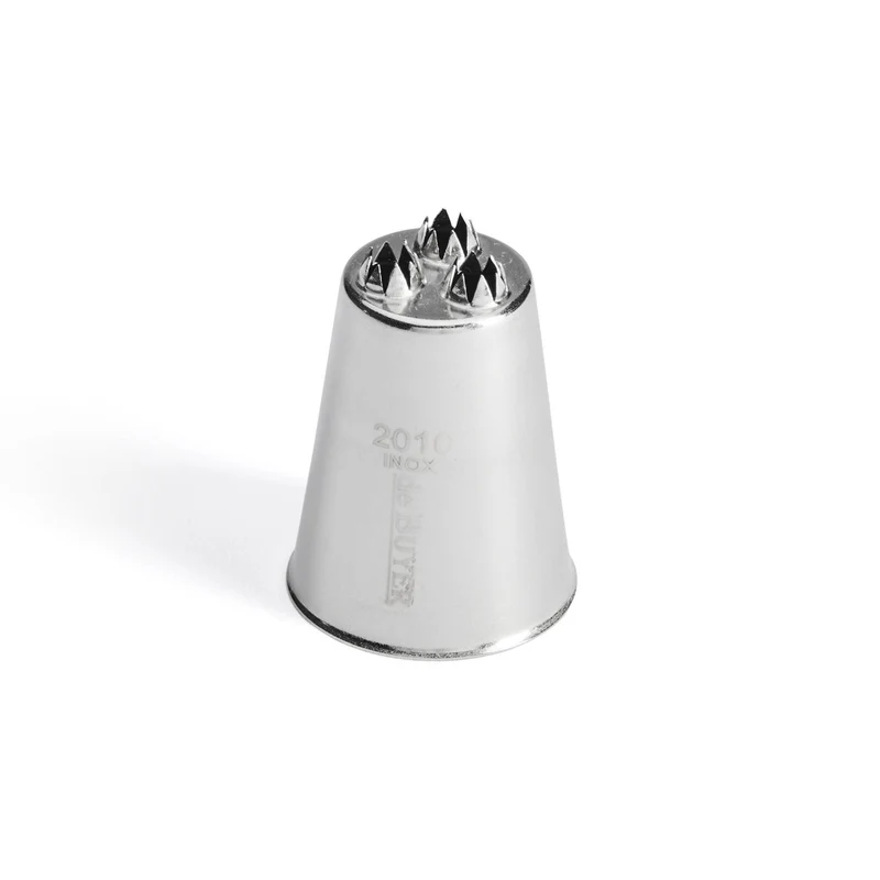 de Buyer Vermicelle Tülle, Ø 3 cm, 3 Löcher Ø 5 mm, Edelstahl