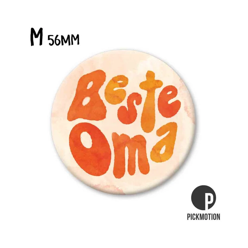 Magnet rund 56mm "Beste Oma"