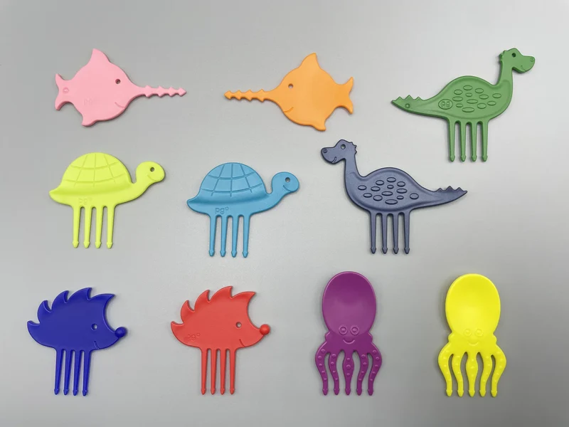 Gemischtes Snackpiekser Set "Tropical Ten" von Pieksi & Griffel, 10er Set