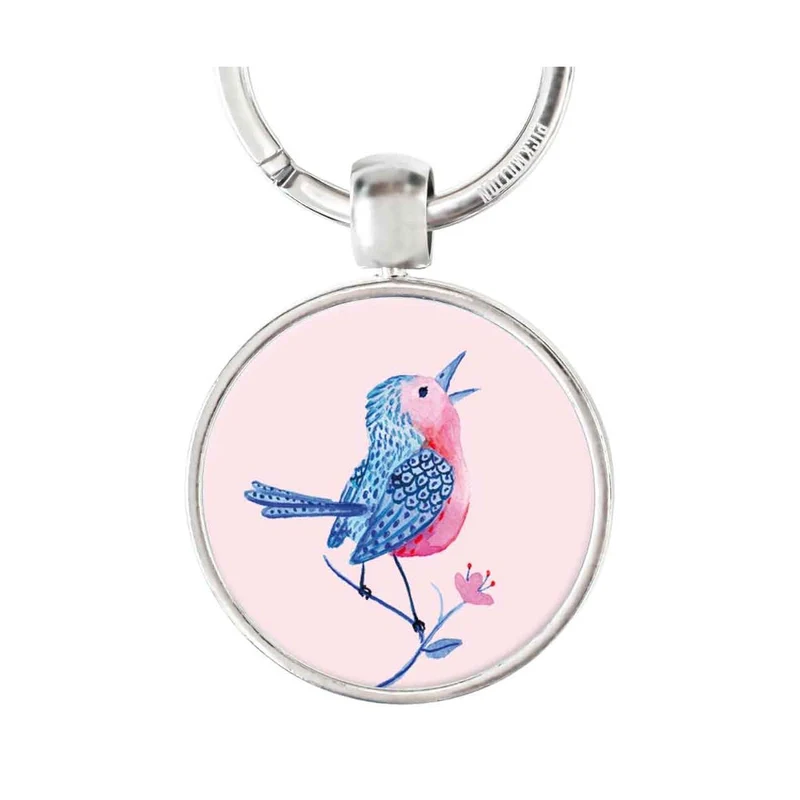 Magnet rund 32mm "Singing Bird"