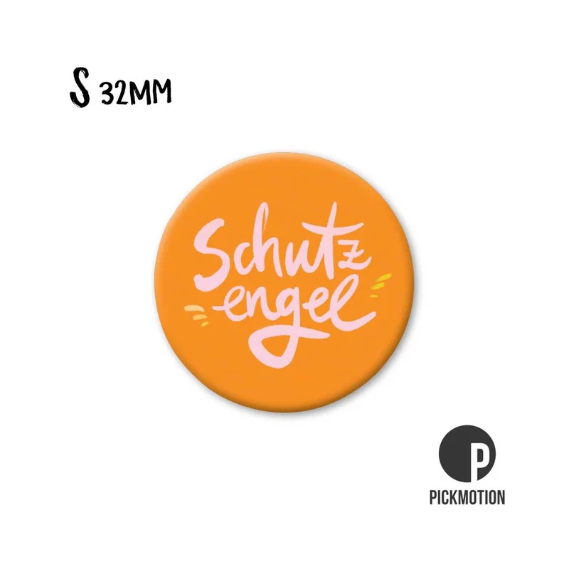 Magnet rund 32mm "Schutzengel"