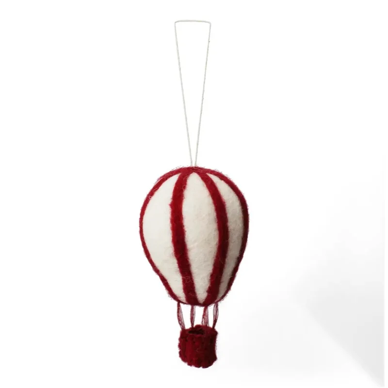 Heißluftballon aus Filz