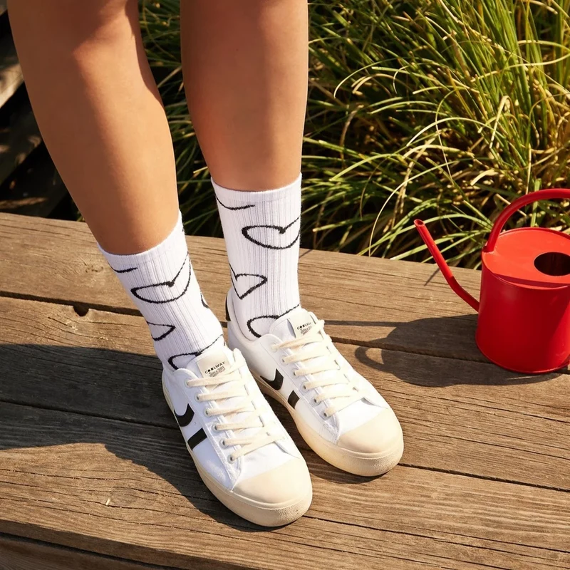 Tennissocken Doodle Heart