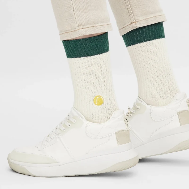 Tennissocken Tennisball