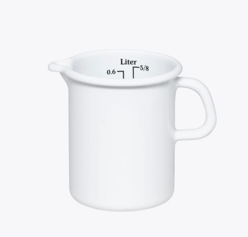Küchenmaß 9cm 0,5L weiß
