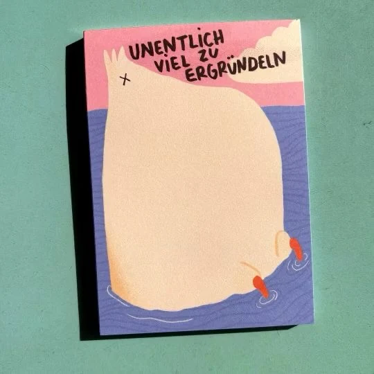 Unentlich viel zu ergründeln Block