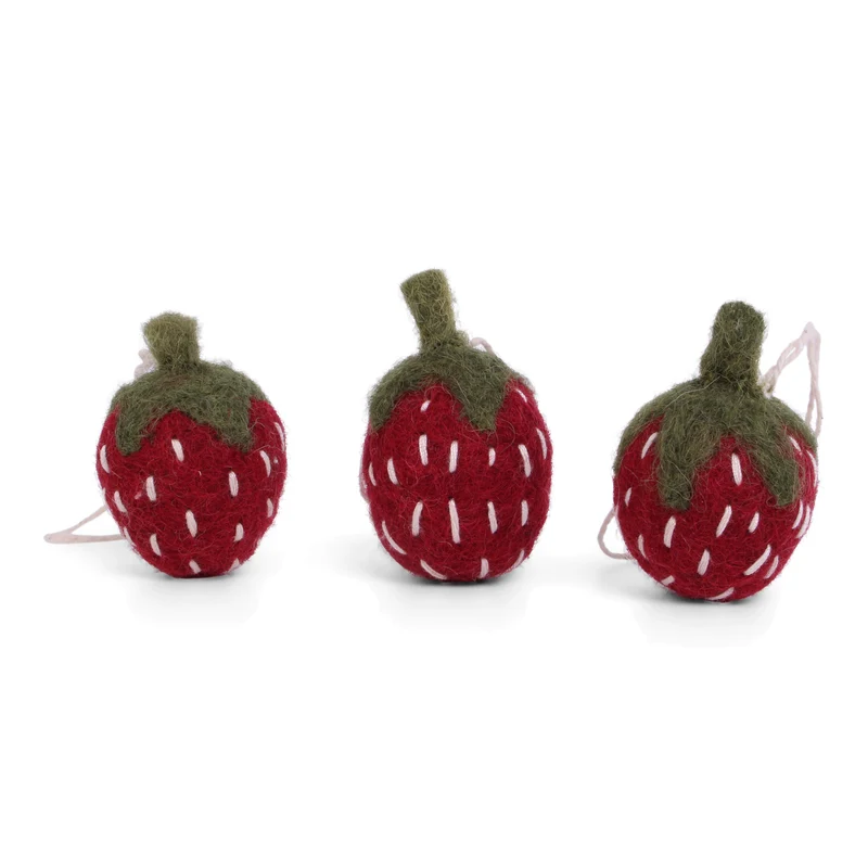 Erdbeeren 3er Set