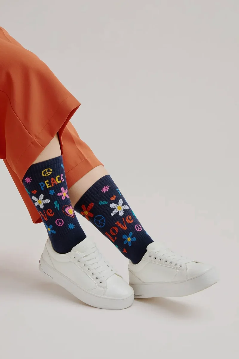 Tennissocken Hippie
