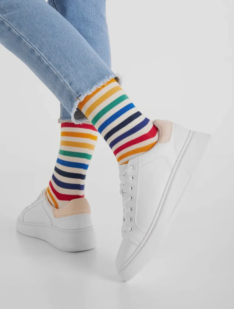 Arcoiris Socken Streifen