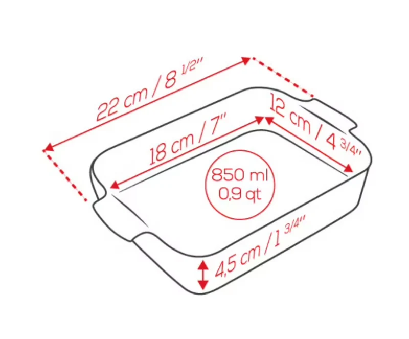 Appolia Auflaufform ecru 22 cm