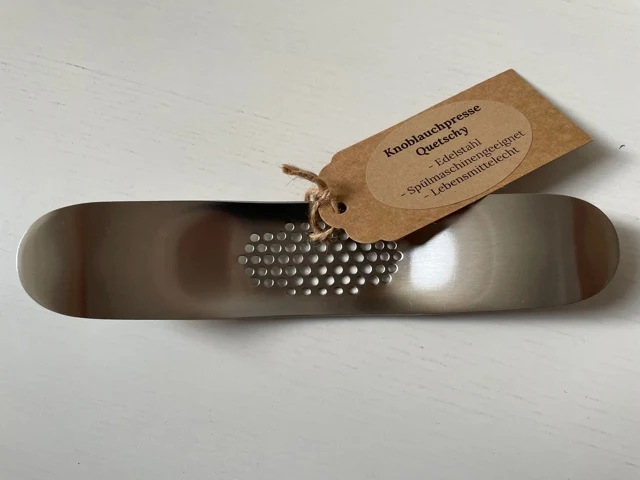 Knoblauchpresse Quetschy - Edelstahl