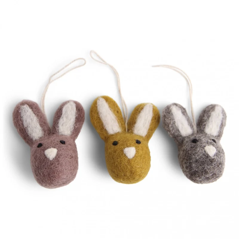 Mini Hasen Set aus Filz