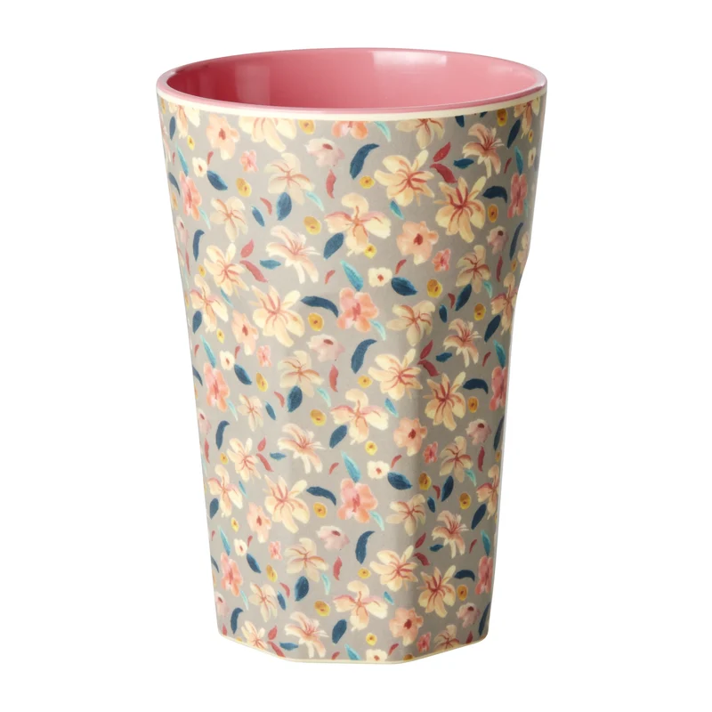 Rice Becher Tall - mehrfarbig- "Small Sandy Flower" Print