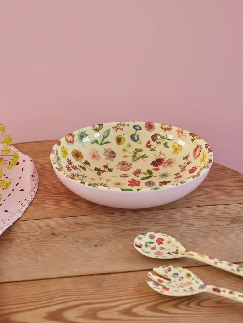 Salatschüssel - Pink - Floras Dream Print