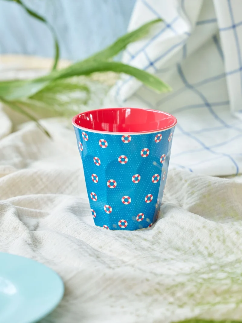 Rice Becher medium - Dunkelblau - Lifeline Print