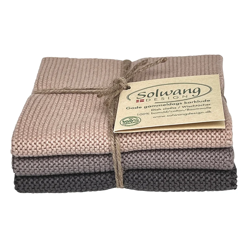 Wischtücher 100% Baumwolle 3er Set
