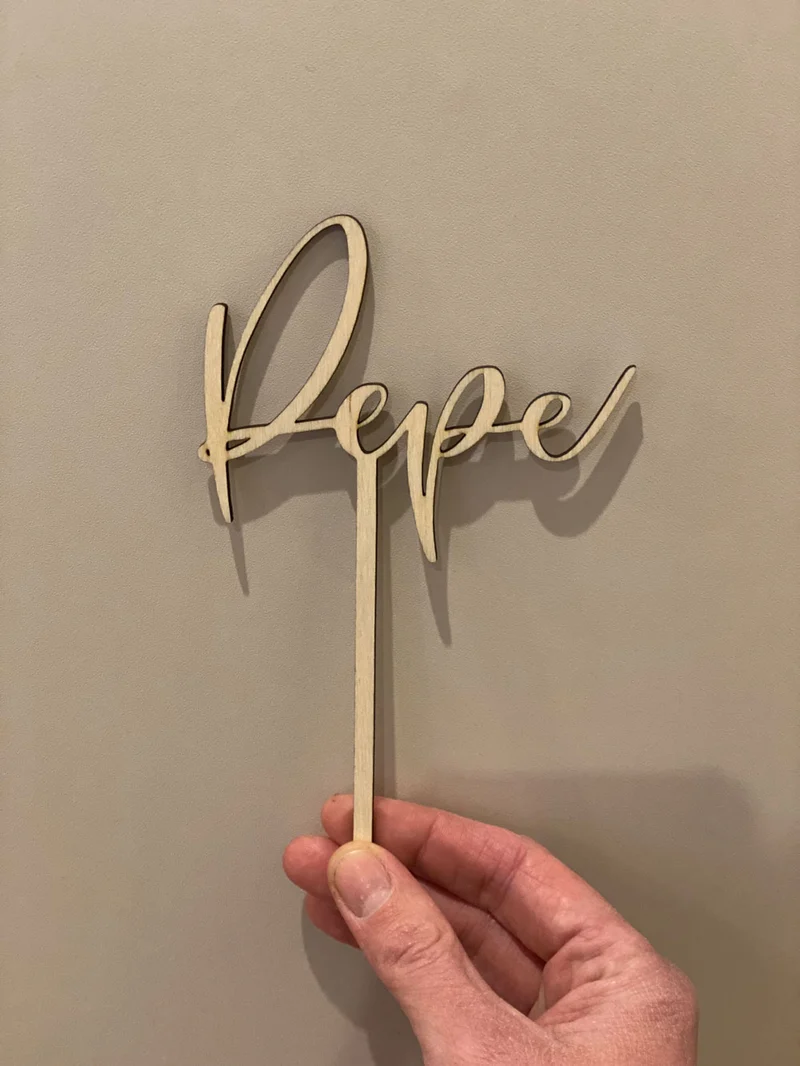 Cake Topper "Name"