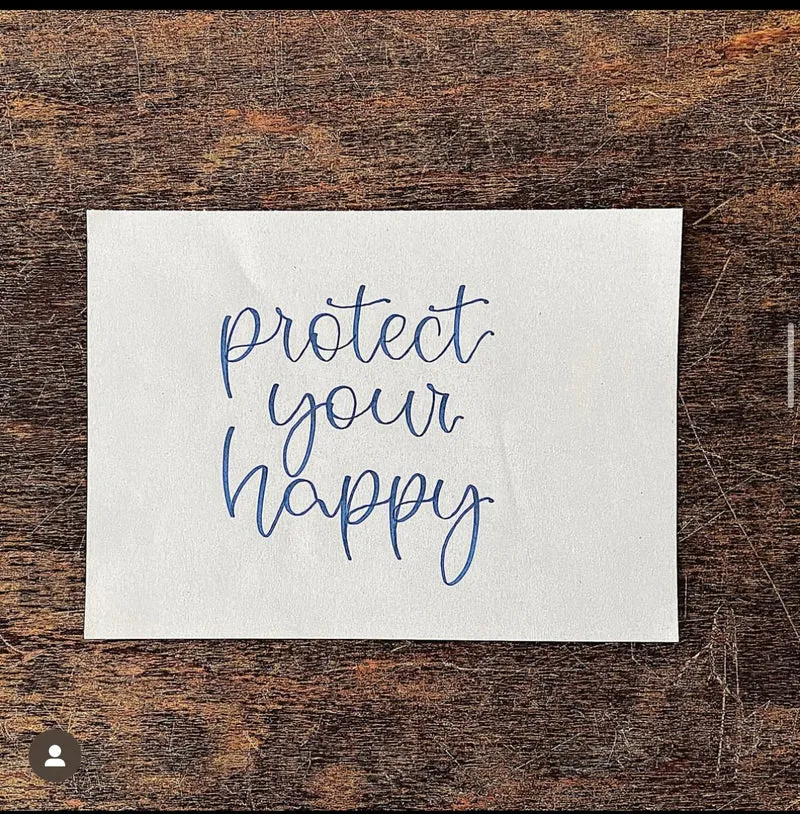 Wunschlettering auf Papier