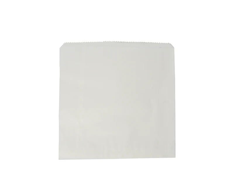 Recycled flat bag 17.7 x 17.7cm - white